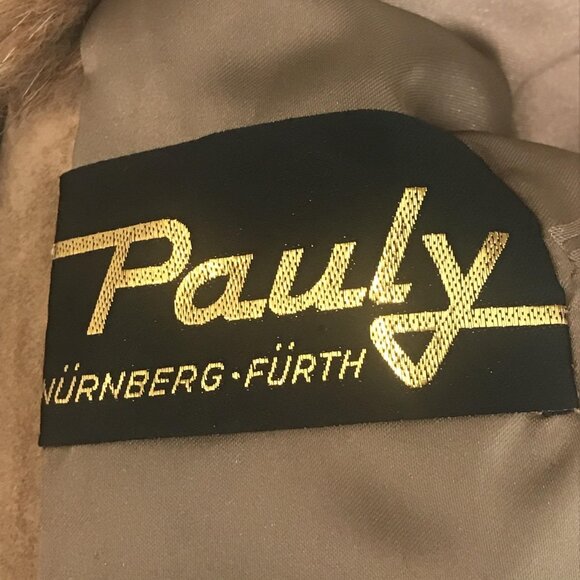 Pauly Nürnberg Fürth Real Fox Fur Coat Womens Large Brown Red Mid Length Lined - Picture 7 of 15